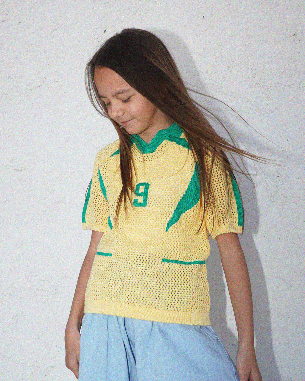 BRAZIL kid polo knit