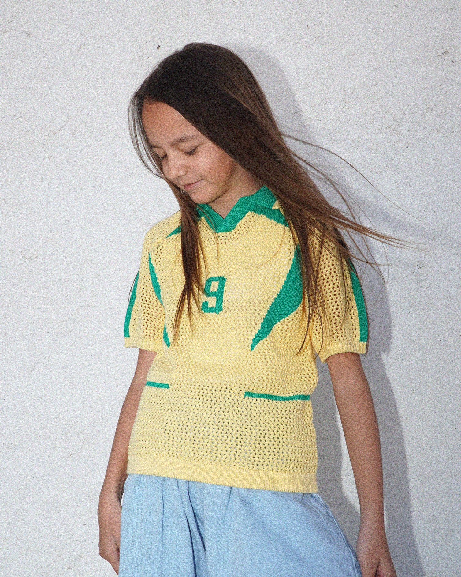 BRAZIL kid polo knit