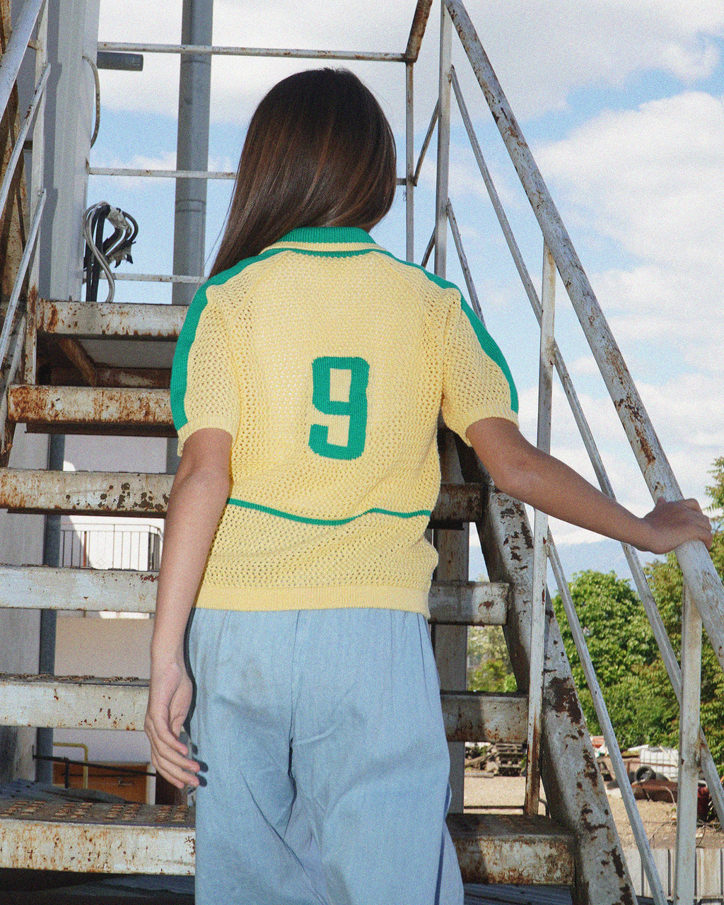 BRAZIL kid polo knit