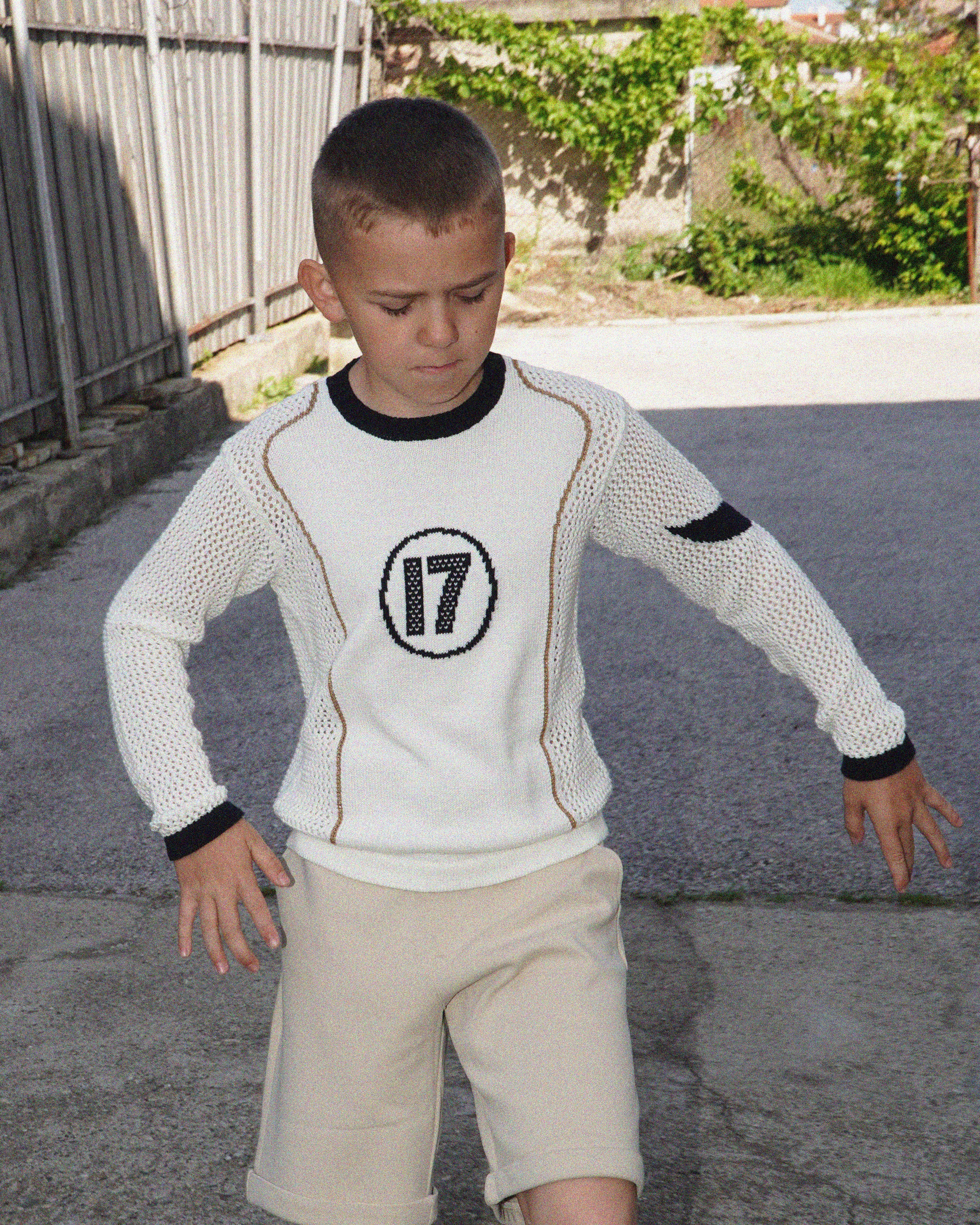 PORTUGAL kid polo knit
