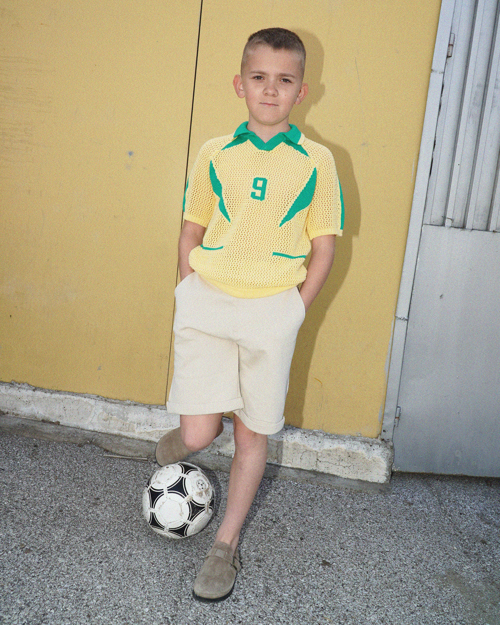 BRAZIL kid polo knit