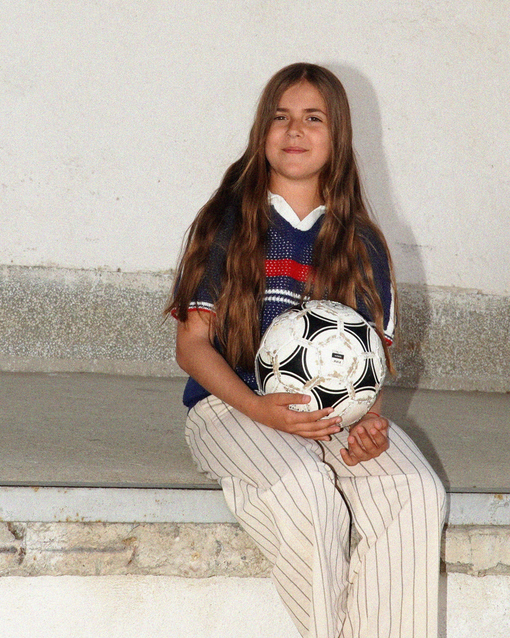 FRANCE kids' polo knit