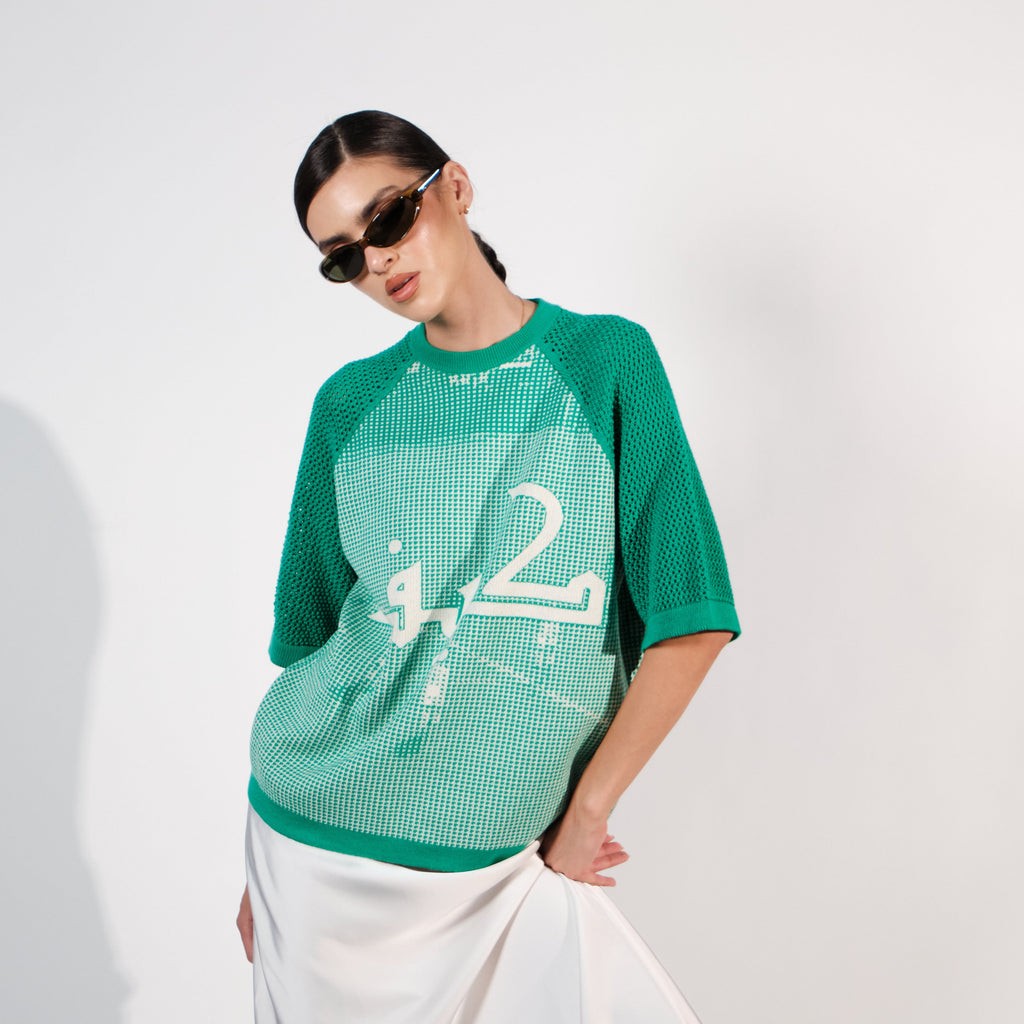MOROCCO ニットTシャツ