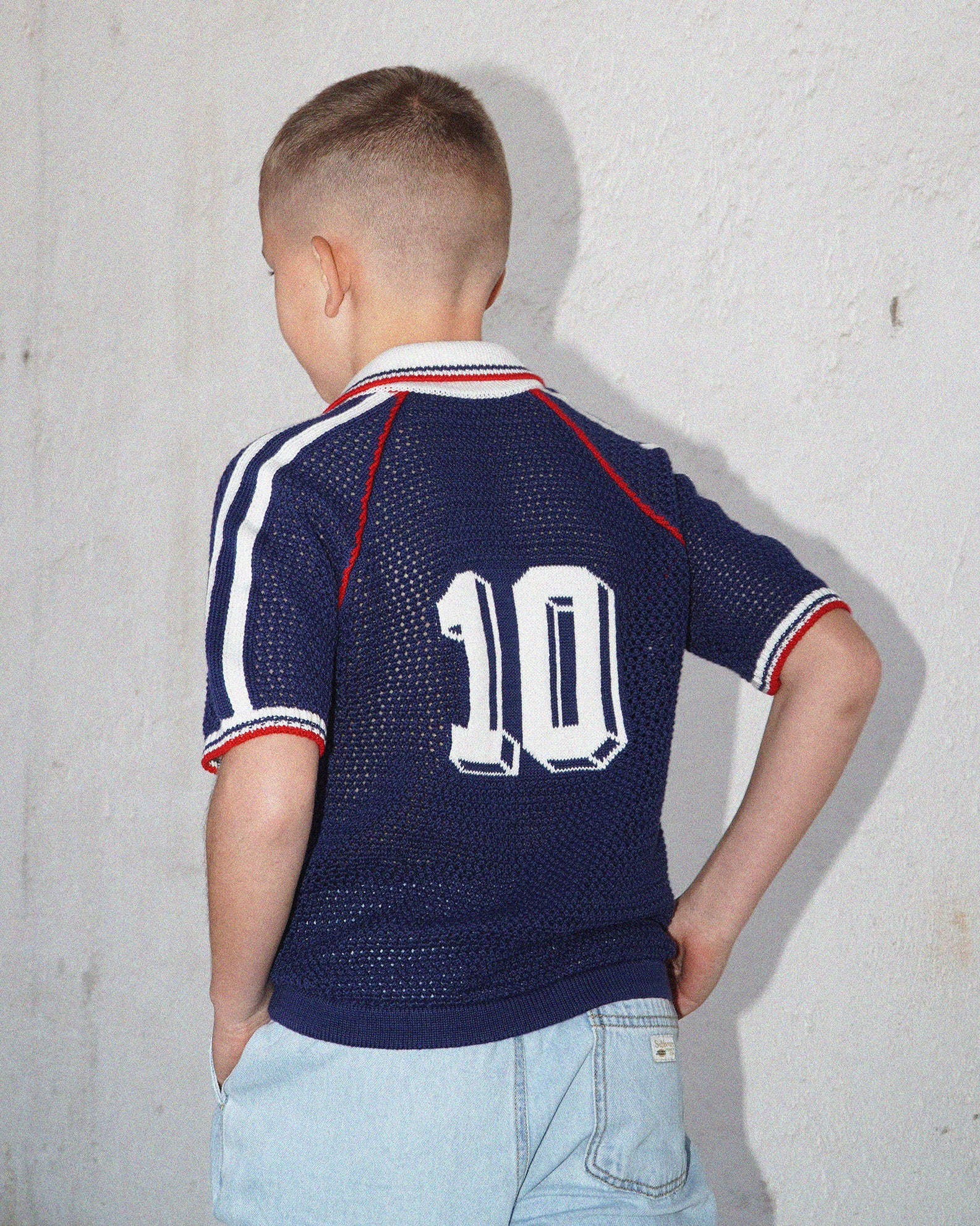 FRANCE kid polo knit