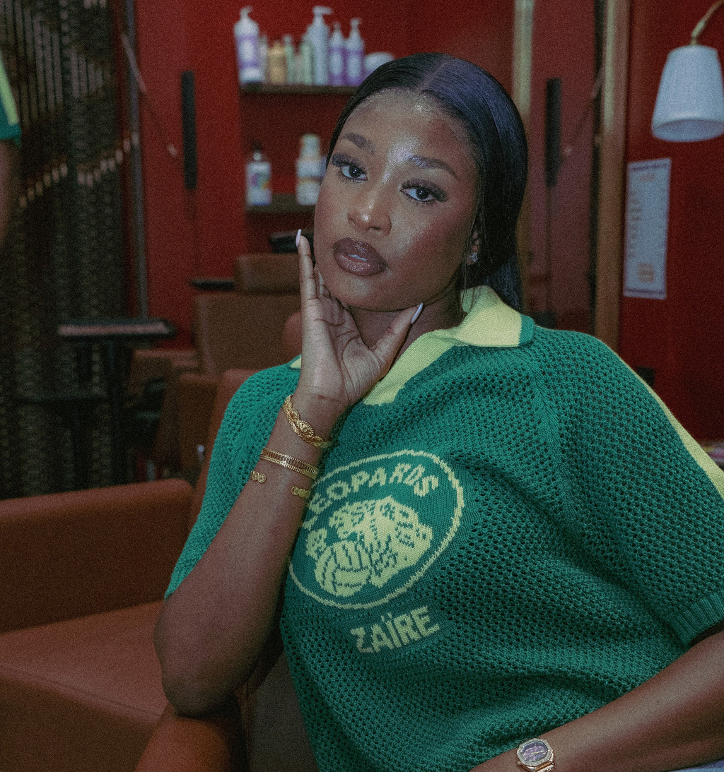 RDC Moneytime green polo knit