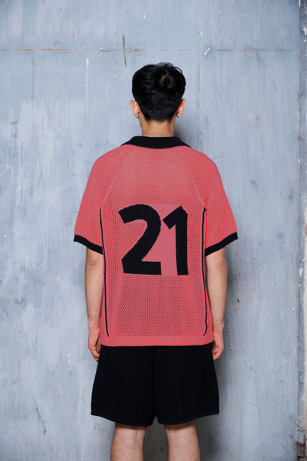 PIEMONTE polo knit