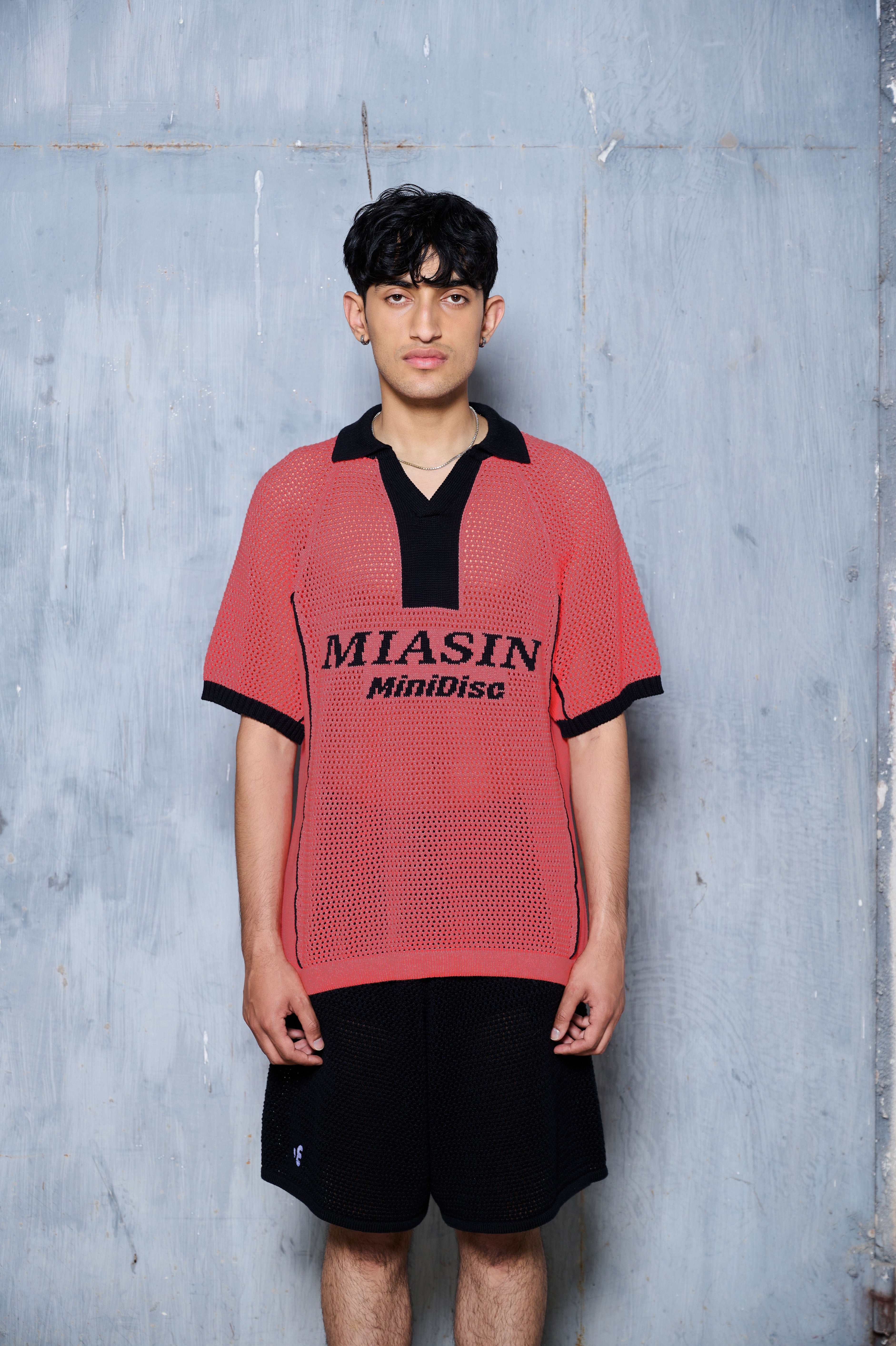 PIEMONTE polo knit
