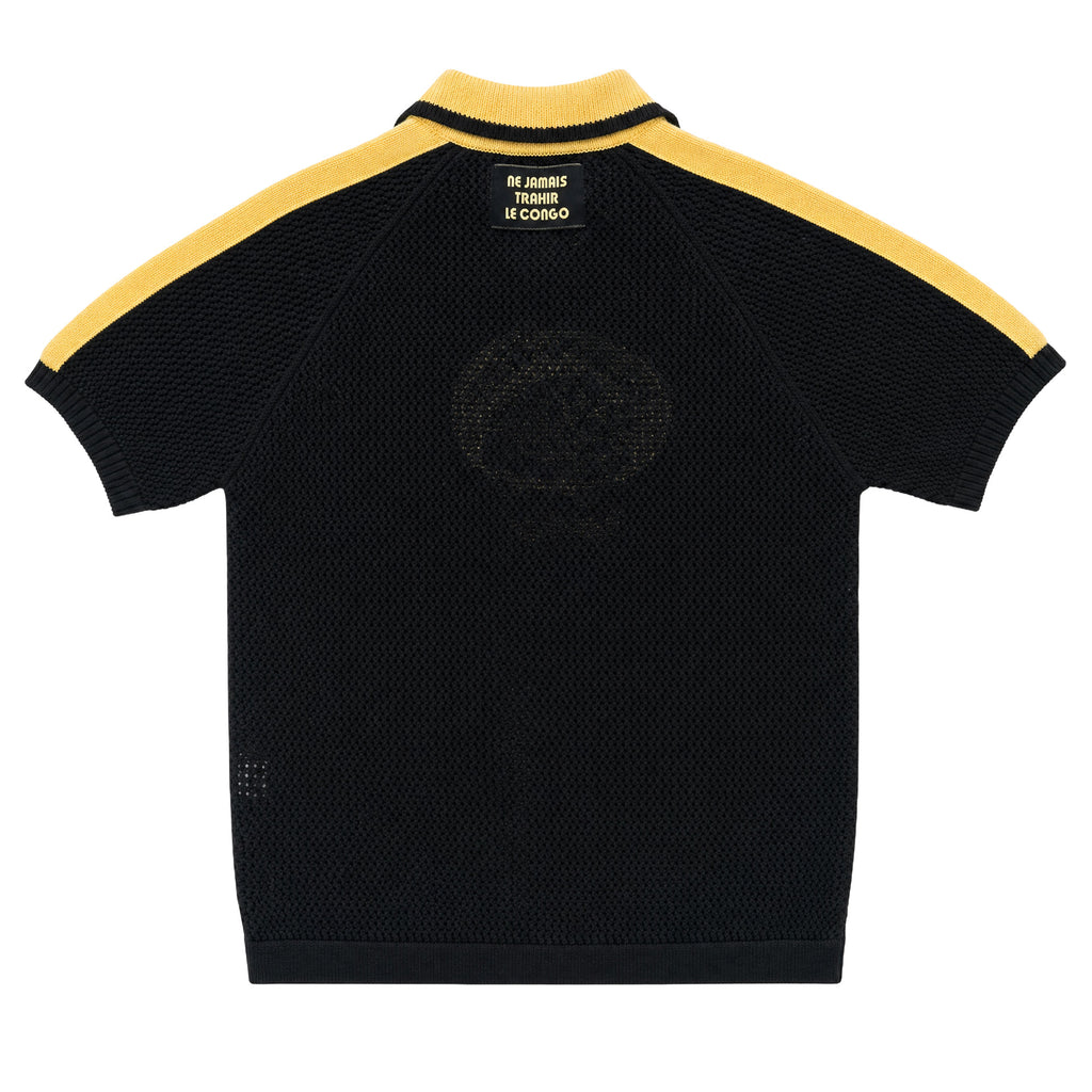 RDC Moneytime black polo knit