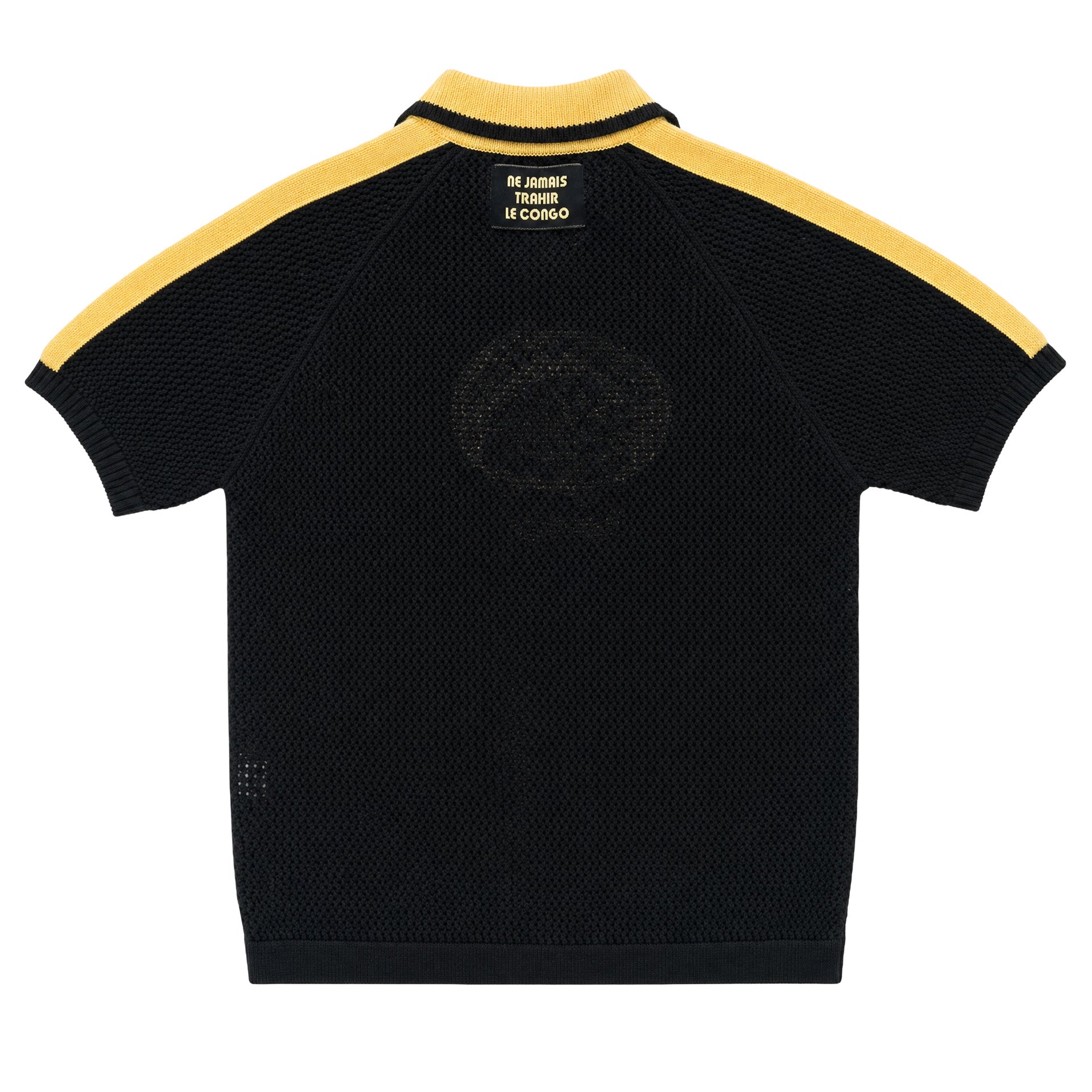 RDC Moneytime black polo knit