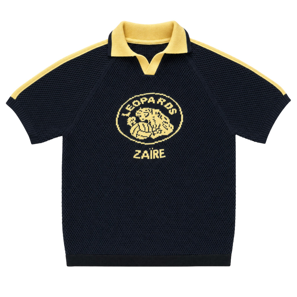RDC Moneytime black polo knit