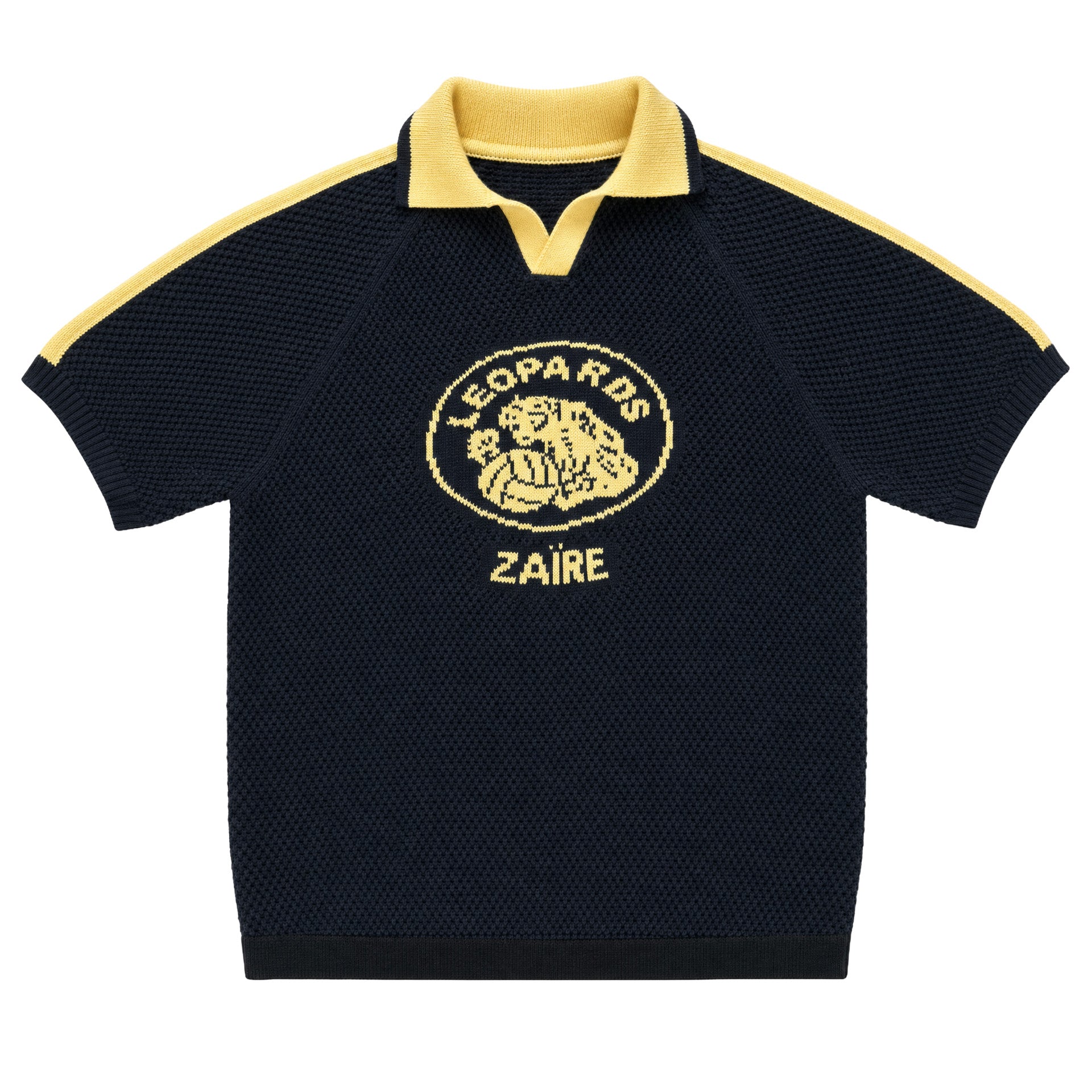 RDC Moneytime black polo knit