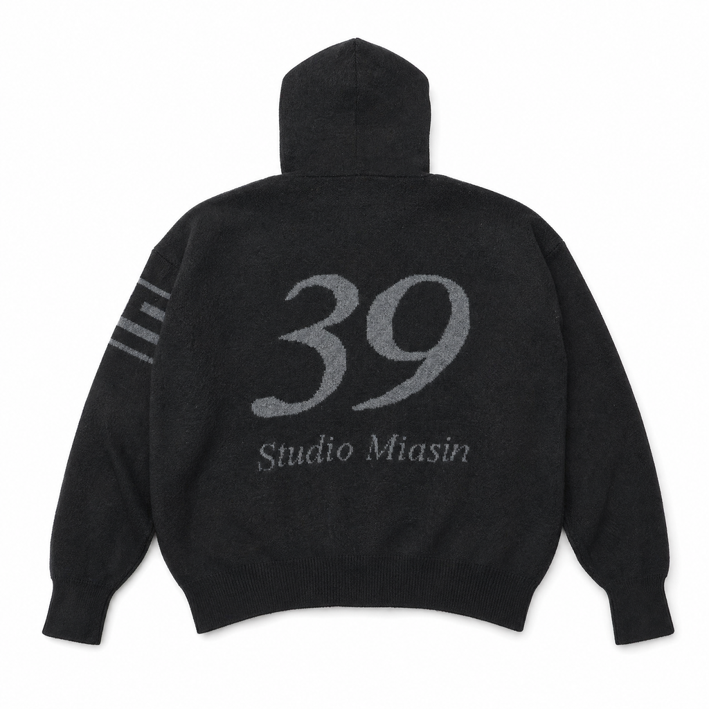 Thirty-Nine Hoodie Black